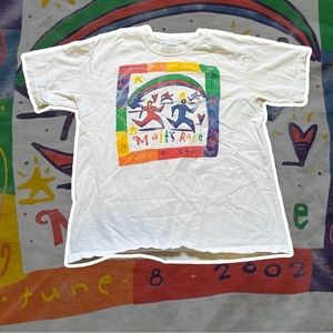 Vintage Multicolored activewear ultra cotton heavy MatthewMasonMemorial runshirt
